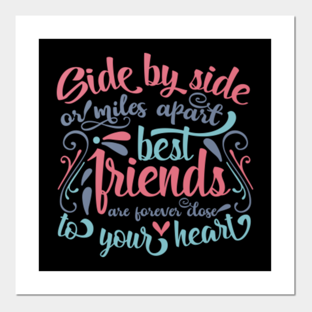Best friends Best Friends Posters and Art Prints TeePublic